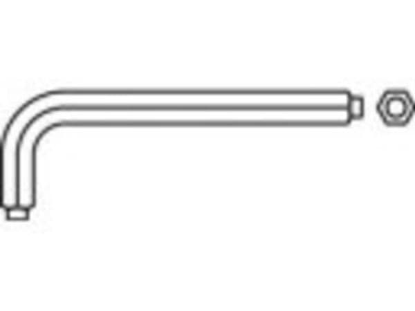 TOOLCRAFT vinkelskrutrekker 3 mm