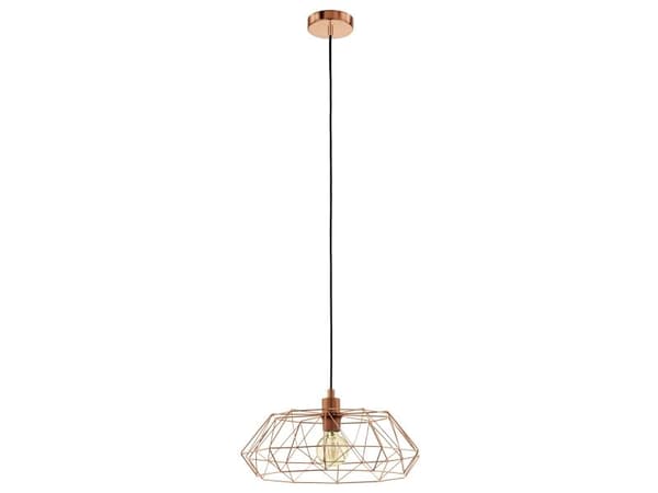 EGLO CARLTON 2 pendel Ø455 kobber