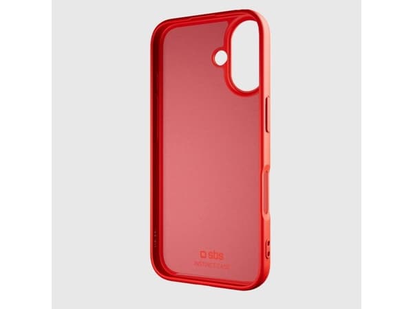 SBS Instinct iPhone 16 deksel - Rød