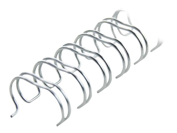 GBC WireBind - 4 mm - A4 (210 x 297 mm) - silver - 250 stk bindningstråd