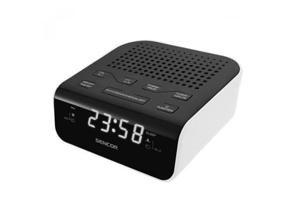 Sencor SRC 136 WH - Klockradio - vit