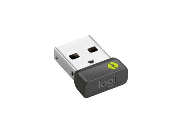 Logitech Bolt, USB-vastaanotin, 2 g, Musta, Vihreä