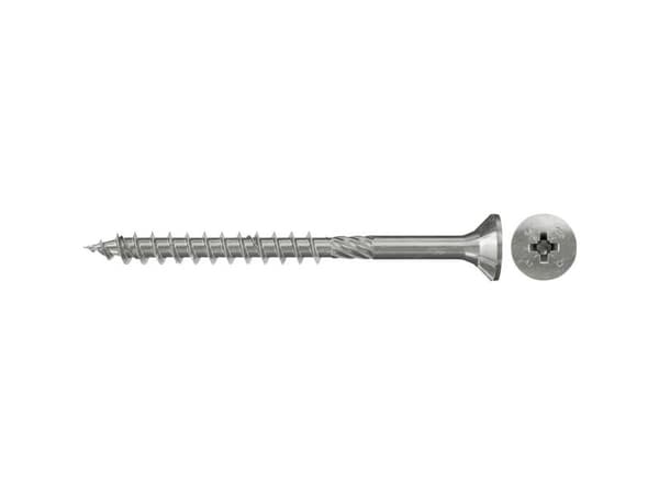 Fischer 657158, Rustfritt stål, Tre, 220 g, 40 mm, 0,1 mm, 3,5 mm