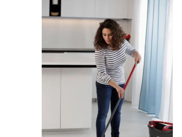 Vileda Turbo Easywring & Clean Spinmoppe