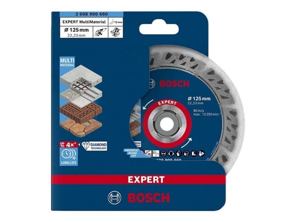 Bosch diamantkapskiva MULTI 125 mm