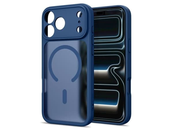 Tech-Protect BasicMag MagSafe Case for iPhone 17 Pro / 18 Pro - Dark Blue Matte