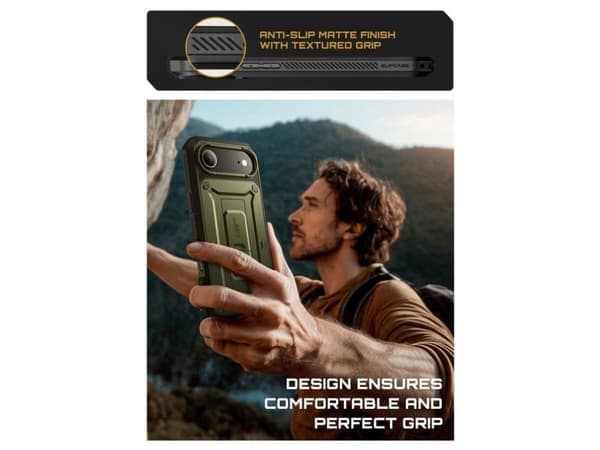 Supcase UB Pro-etui til iPhone 17 Air - grønn