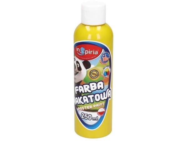Plakatmaling gul 250 ml
