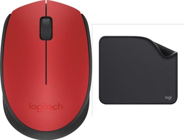 Logitech M171 mus röd (910-004641) + Studio Series - GRAPHITE (956-000049)