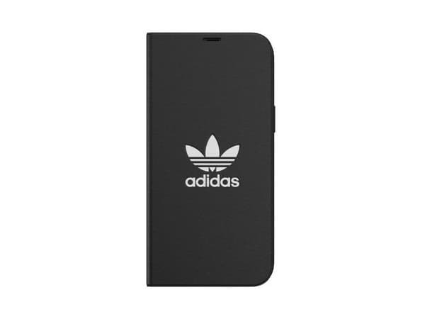 Adidas OR Booklet Case BASIC iPhone 12 Pro Max 6,7" svart hvit/sort hvit 42228