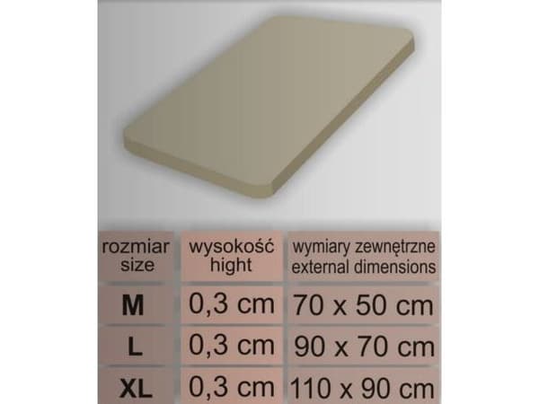 Hobbydog Slim Mat - Musta XL