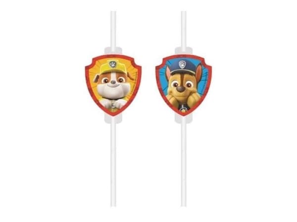Paw Patrol papperssugrör