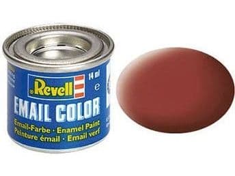 reddish brown, mat