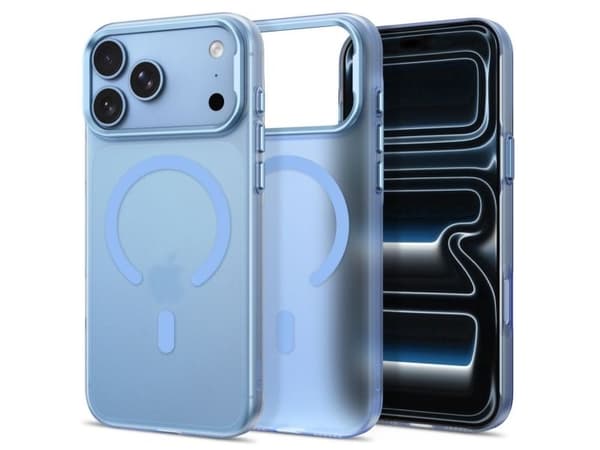 Tech-Protect MagZero MagSafe case for iPhone 17 Pro Max / 18 Pro Max - light blue matte