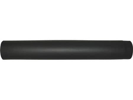 130 mm Metalbestos Sorte røgrør længde 1000 mm x 2 mm