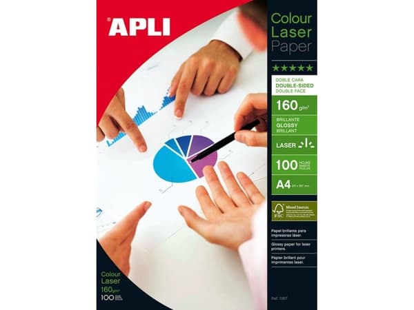 Apli fotopapir til skriver A4
