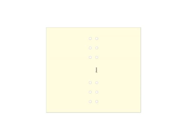 Personal Noteark Blank Créme