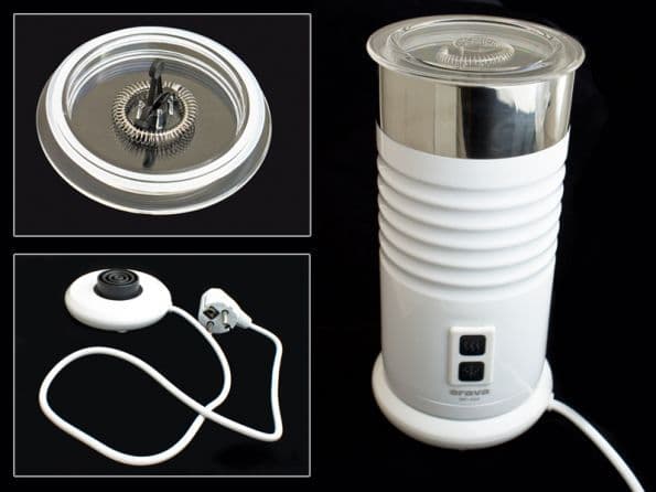 Melkskumvisper MF-400, hvit, 400 W, Orava
