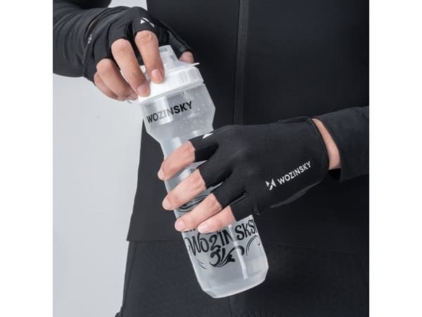 Wozinsky WRR-01M cycling gloves size M - black