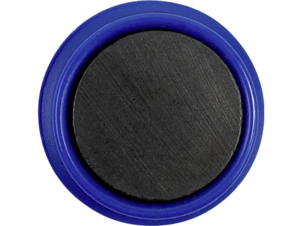 magnetoplan Magnet Basic Series (Ø) 24 mm rund Blå 10 st 1862403