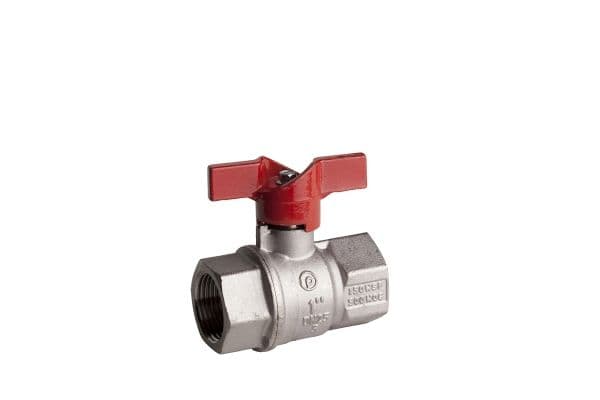 Pettinaorli 1/2" TEA kuglehane med T-greb, muffe/muffe