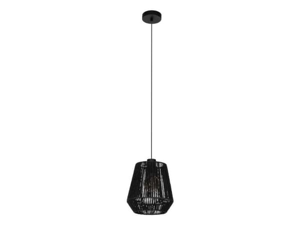 EGLO PERSLEY PENDEL Ø220 E27 SORT FSC