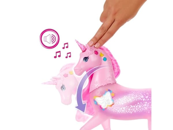 Barbie Lights & Sounds Enhörning