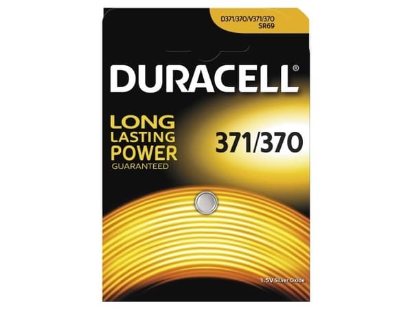Duracell batteri, WATCH 371/370, 1 stk.