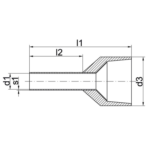 Klauke 43312, 2,5 mm², 100 kpl