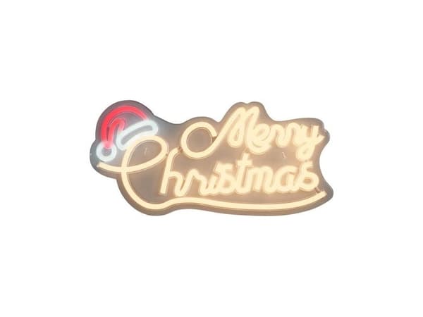 Merry Christmas LED skilt
