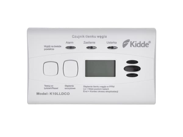 Kidde Carbon monoxide detector with display KIDDE K10LLDCO