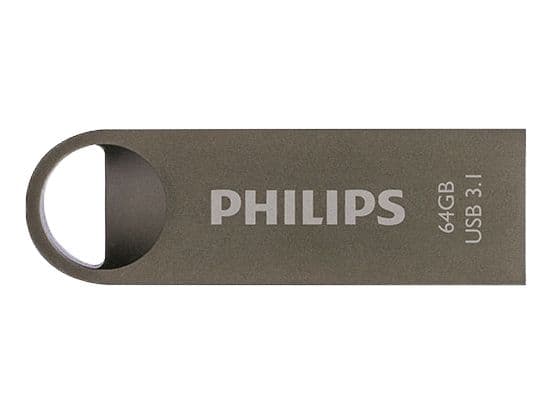 Philips FM64FD165B Moon edition 3.1 - USB-flashstasjon - 64 GB - USB 3.1