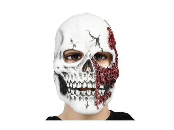 Blodig skallmask