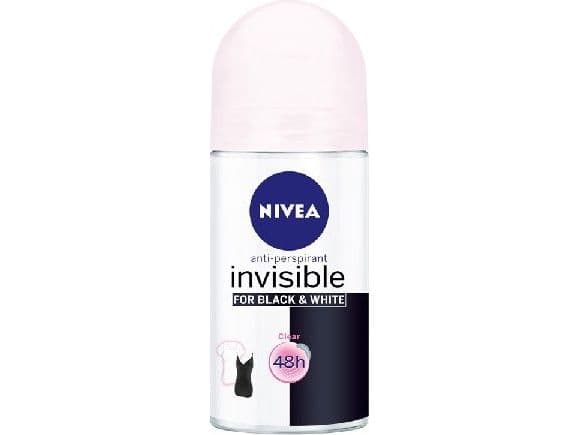 NIVEA deodorant INVISIBLE CLEAR roll-on för dam 50 ml