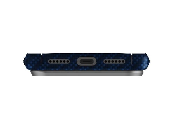 Uniq Keva EDGE Magclick Charging Case for iPhone 17 Pro Max - Blue
