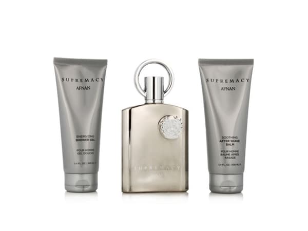 Afnan Supremacy Silver EDP 100 ml + ASB 100 ml + SG 100 ml (mann)