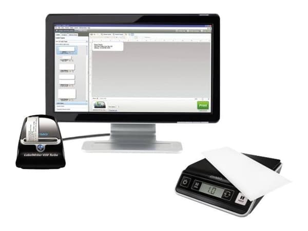 Vægt DYMO® M2 digital sort 2 kg