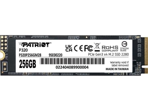 Patriot Memory P320, 256 GB, M.2