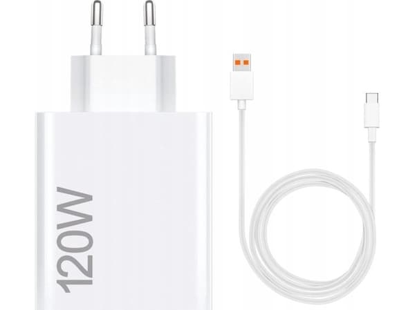 Xiaomi - Strømadapter - 120 watt - 6 A (USB) - på kabel: USB-C