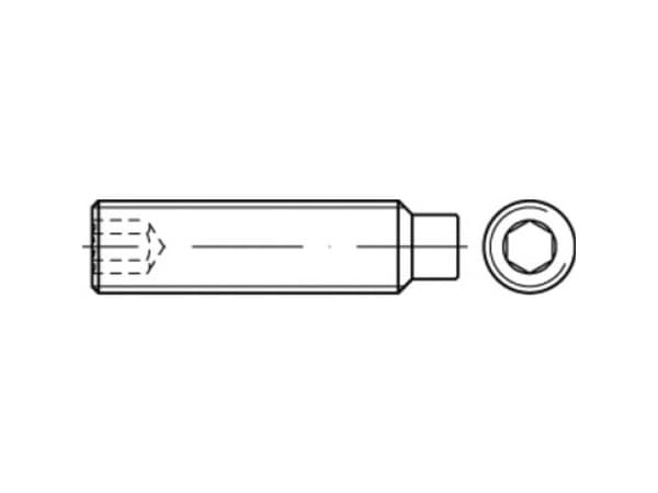 TOOLCRAFT gjengdanner M8 30 mm 100 stk