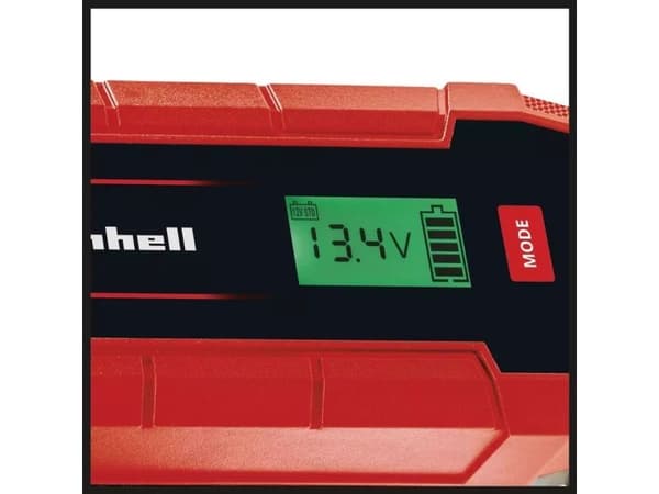 Einhell CE-BC 5 M, 12 V, 5 A, Einhell, Innendørs, LCD, Sort, Rød
