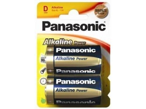 Panasonic batteri Power D / R20 6000 mAh 2 st