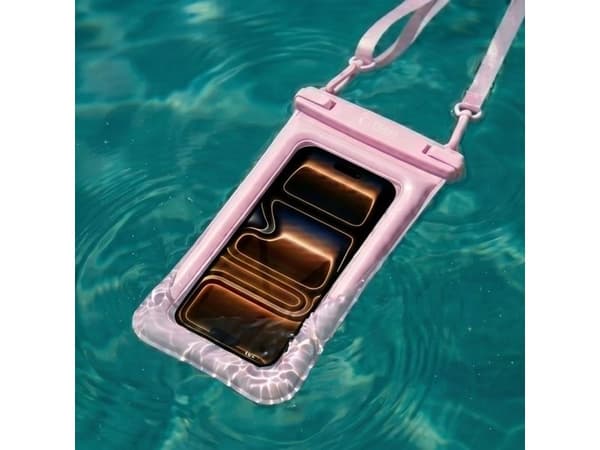 Tech-Protect UWC7 6,9" vanntett etui - rosa