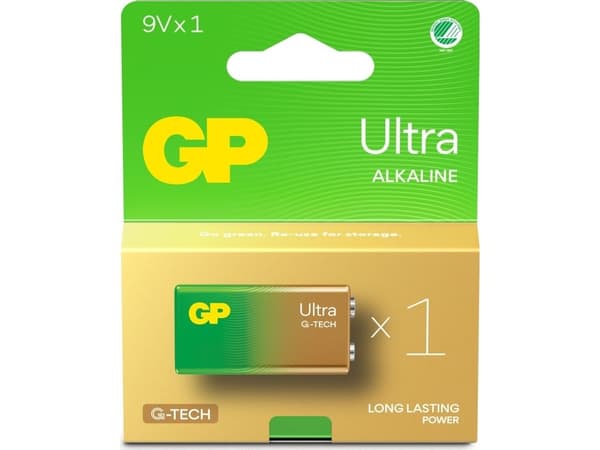 Batteri LR61 9V Ultra G-Tech 1stk