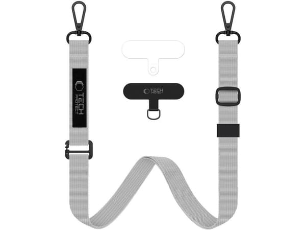 Tech-Protect TECH-PROTECT C6S Rope Axelremsväska Crayon Grey