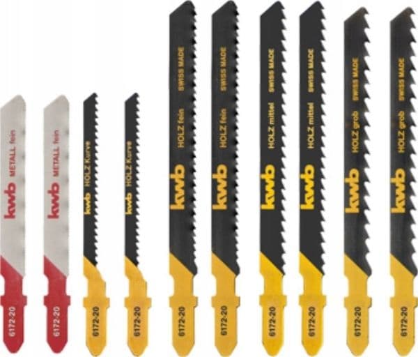 EINHELL sticksågblad för sticksåg 10 st UCH T