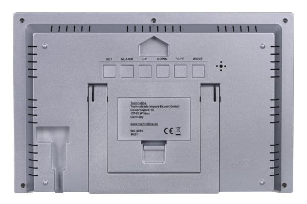 Technoline digitaalinen seinäkello WS8016 BLADE HOME