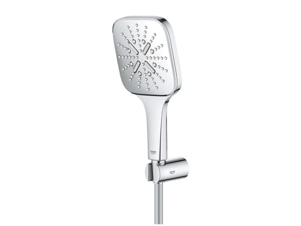 Rainshower SmartActive 130 Cube, Vægholdersæt 3 sprays