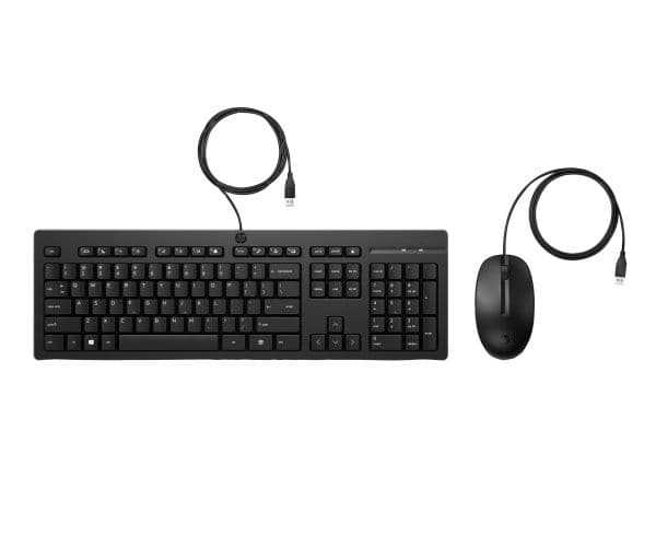 225 Wired Mouse and Keyboard Combo (AX2Y7AA) - AZERTY BE