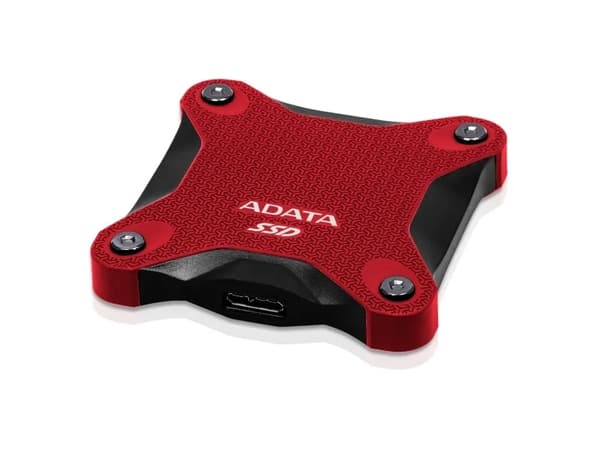ADATA SD620 - SSD - 512 GB - extern (portabel) - USB 3.2 Gen 2 - röd
